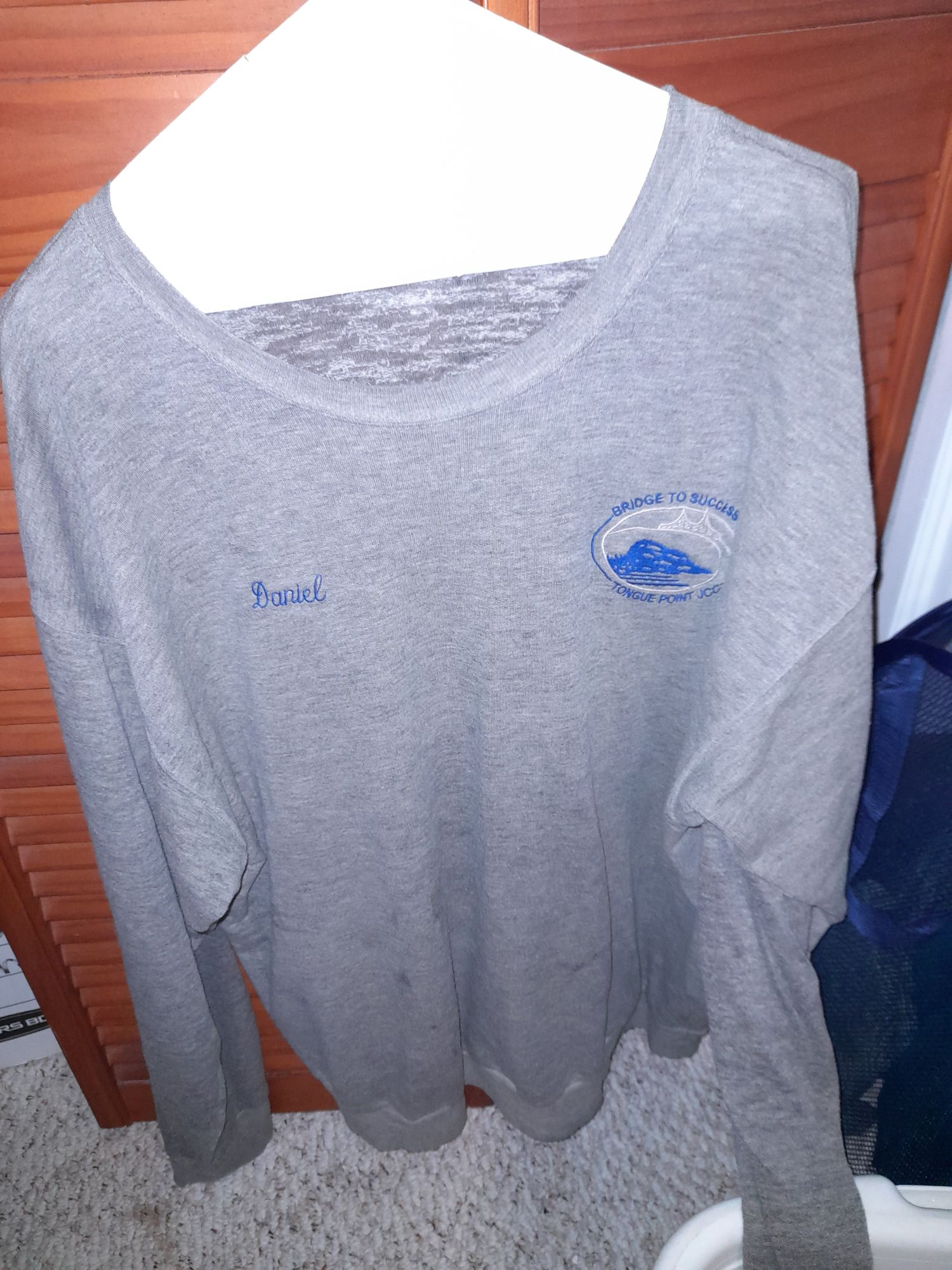 My oldest thing? Pride, fresh from the dryer.