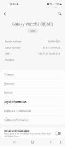 Samsung Galaxy Watch3