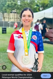 Rebekah M 2024 Petanque World Championships